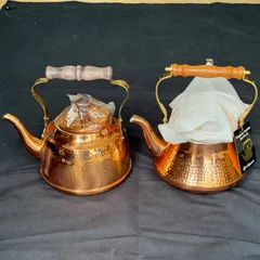 島本製作所　銅製　ケトル　やかん　鍋　純銅 SS 島本製作所 Copper Kettle by S&S 銅製ケトル ユーズド品
