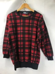 POLO by RALPH LAUEN ポロバイラルフローレン　チェック　フリース　プルオーバー　サイズＬ　05111924　01