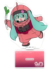 【中古】アクリルスタンド・アクリルパネル シャアザクぐるみ 初音ミクVer. ビッグアクリルスタンド 「ガンダム45周年×初音ミク」