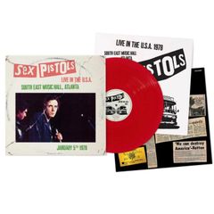LP: Sex Pistols セックス・ピストルズ『Live In The U.S.A. 1978 (Red Color Vinyl)』