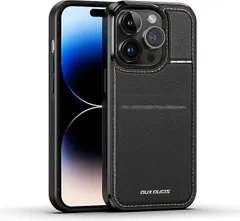 GANGXUN iPhoneケース 背面手帳型 背面ケース カード 手帳型ケース ICカード収納(iPhone 14 Pro Max)