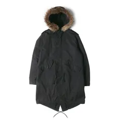 良品　スワッガー　アルファ　モッズコート　ミリタリー　オリーブ　ペンキ加工 ALPHA INDUSTRIES INC (アルファインダストリーズ) ライナー付き