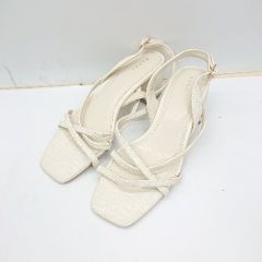 ◇ RANDA ランダ サンダル サイズS アイボリー レディース E  【1408060000050】