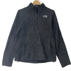 THE NORTH FACE WOMENS/ザノースフェイスウーマン フリースジャケット レーディス アウター ワンポイント刺繍 メンズ M ブラック