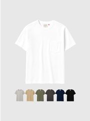 【ネコポス送料無料】Goodwear グッドウェア Tシャツ 半袖 綿 100% ヘビーオンス USA コットン 無地 ポケット T 2W7-2500 USA Cotton Plain Pocket Tee レギュラー