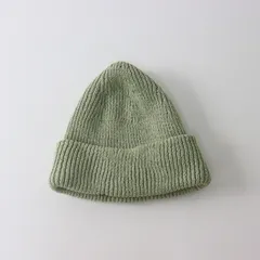 美品 2023 スタジオクリップ studio CLIP ニット帽 F/ミントグリーン ぼうし 帽子 【2400014459593】