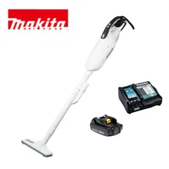 当店だけ！バッテリー充電器も1年保証! マキタ 18V コードレス 掃除機 紙パック式 CL182FDZW +急速充電器DC18RF+軽量バッテリーBL1815N 充電式 ハンディ クリーナー 当店オリジナルセット CL182FDRFW(軽量ver)