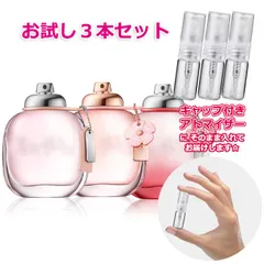 [Petite香]お試し香水 原材料/コーチ 人気 香水 お試し アトマイザー 3本セット ★各1.5mL * ニューヨークオードトワレ フローラル フローラルブラッシュのサムネイル