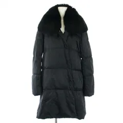 セオリーリュクス theory luxe ADORE RAIND ダウンコート  アウター フォックスファー 38 M 黒 ブラック /TKのサムネイル