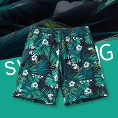 メンズ水着 サーフパンツ 水陸両用 ボードショーツ 海パン 海水パンツ 大きいサイズ 男性用 水着