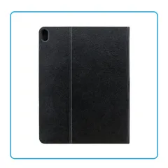 新品 iPad Pro 12.9inch 第3世代 ケース ブラック 黒 超軽量設計 従来比20％軽量化 レザーペーパー採用 撥水加工 丈夫で薄型 カード収納2枚付 スタンド機能 Apple Pencil非対応 画面保護 ガジェット iPadケース 贈り物