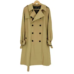 フレッドペリー FRED PERRY TRENCH COAT 裏地ウッドランド トレンチコート メンズ import：M のサムネイル