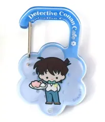 【中古】キーホルダー 工藤新一 「名探偵コナンカフェ2024 アクリルカラビナ」