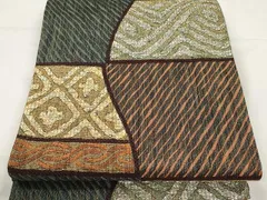 平和屋着物▽スリーシーズン　春夏秋　六通柄袋帯　市松吉祥文　金銀糸　正絹　逸品　CAAY9227yk