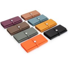 超セール！ 長財布 新品未使用 多ポケット 本革 牛革  柔らかい   長財布  小銭入れ  大容量 レディース  メンズ8色選択