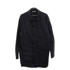 VALENTINO (ヴァレンチノ) ジップアップナイロンオープンカラーコート IV0CAH45280 ネイビーのサムネイル