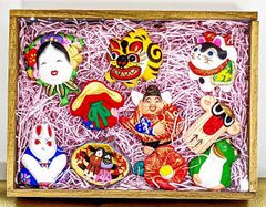 白薩摩 磯御庭窯くず文花瓶 大山隆 作 - メルカリ