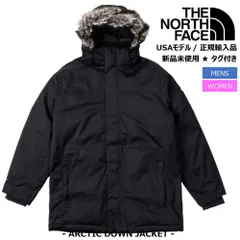 【SALE】L/XL/新品 ノースフェイス ダウンジャケット /ARCTIC DOWN JACKET / メンズ ブラック USAモデル 正規品 未使用 タグ付