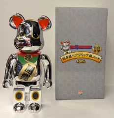 MEDICOMTOY BE@RBRICK 招き猫 銀メッキ BE@RBRICK 400%のサムネイル
