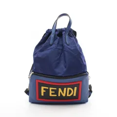 フェンディ FENDI リュックサック バックパック 7VZ034 ナイロン レザー リュックサック メンズ Used Aのサムネイル
