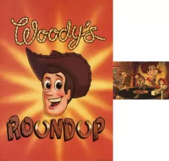 【中古】グッズセット ウッディ(フェイス) メモリアルポスター＆ポストカードセット 「一番くじ トイ・ストーリー 30 YEARS ＆ BEYOND」 I賞