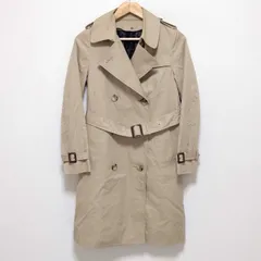 定番人気モデル◎【B&Y UNITED ARROWS】ビューティー＆ユース ユナイテッドアローズ トレンチ コート ロング ジャケット フォーマル ビジネス 通勤 大人カジュアル ベージュ色 レディース 女性 サイズ M / M3432j