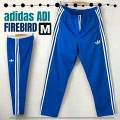 adidas ADI FIREBIRD/アディダス  ファイアーバード★トラックパンツ/ジャージ★ブルーxホワイト★JPNメンズM  #2505M042