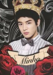【中古】コレクションカード(男性) 89：MINHO(ミンホ)/ノーマル( Rose Garden Card)/SHINee in Wonderland スターコレクションカード