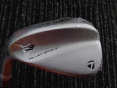 中古 レフティーウェッジ テーラーメイド MILLED GRIND3 Chrome 52SB 