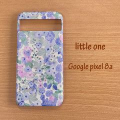 【リバティ生地】ホリーホックス パープル  Google Pixel 8a