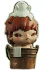 【中古】トレーディングフィギュア BOILING FROG 「POPMART HIRONO いたずらっ子 シリーズ」
