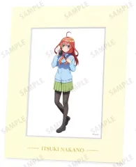 【中古】紙製ボード・プレート 中野五月 描き下ろし 衣装交換ver. 第2弾 キャラファインマット 「五等分の花嫁∽」