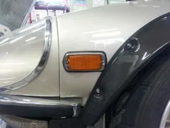 [コーリン]旧車 S30/S31 フェアレディZ S30Z用サイドマーカーランプ(アンバー)左右セット