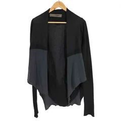 リックオウエンス RICK OWENS 素材を切替カーディガン レディース import：S のサムネイル