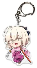 FGO SDミニアクリルチャーム 沖田総司 特典 沖田総司【新品】FGOフェス アクリルルームキーチャーム 霊基