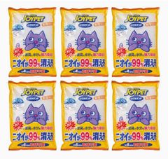 D6652◆未開封 ジョイペット 猫砂 シリカサンドクラッシュ 4.6L×6個 (まとめ買い) シリカゲル