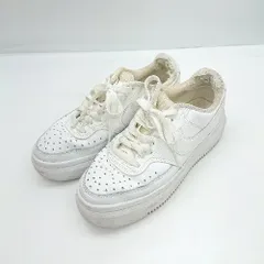 ◇ Θ NIKE ナイキ 厚底 スニーカー サイズ6 ホワイト レディース E  【1501230047029】