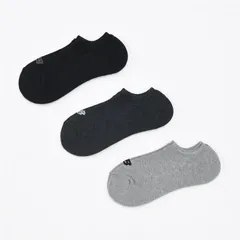 ニューバランス 靴下 3足組 メンズ レディース Newbalance スニーカーレングス3Pソックス 23-29cm  くるぶし下 スニーカーソックス スポーツ   くつ下  男女兼用 黒 グレー ダークグレー  /LAS35703-AS1