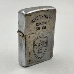 ジッポー ZIPPO ベトナムジッポー 1968年 中指を立てた 軍事援助司令部 使えます ヴェトナムジッポー