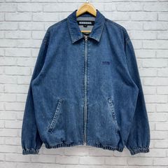 NEIGHBORHOOD(ネイバーフッド)23AW DENIM ZIP WORK JACKET Browson デニムジップワークジャケット ブルゾン Lサイズ 232XBNHJKM02 インディゴブルー