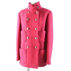 未使用品◎CHANEL シャネル 20A P65341 ウール100％ 裏シルク100  