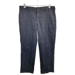 Dickies ワークパンツ W38 ディッキーズ スリムストレート ブラック 古着卸 アメリカ仕入 2403-535