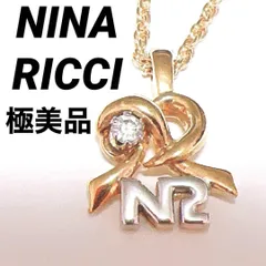 極美品　NINA RICCI　ニナリッチ　ネックレス　GP　ゴールド　高級