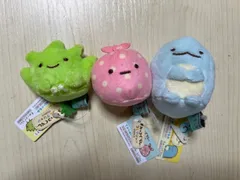 すみっこぐらし てのりぬいぐるみ ざっそう ふろしき とかげ 3点セット