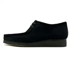 【SALE】Clarks / Wallabee / BlackSuede / Womens【新品・箱付】24.0cmのみ