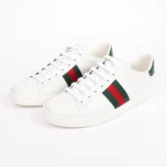 GUCCI☆ エースクラシックロートップレザースニーカー