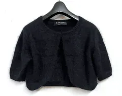 Paul Smith BLACK LABEL｜ポールスミスブラックレーベル アンゴラ 半袖 ショート丈 ニットカーディガン