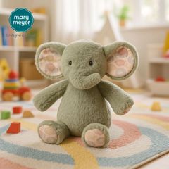 メリーマイヤー リーフエレファント 28cm ぞう | ぬいぐるみ ナチュラルカラー 動物 どうぶつ ファーストトイ ベビー 赤ちゃん こども Mary Meyer 正規輸入品
