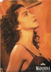 マドンナ　カレンダーポスター マドンナ 1986年カレンダー、ライセンス取得済み。表紙は欠品し
