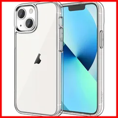 【特売】JEDirect iPhone13 mini 保護ケース(5.4インチ専用) 黄ばみなし 衝撃吸収 バンパーカバー 傷つけ防止 クリアバック (HD クリア)